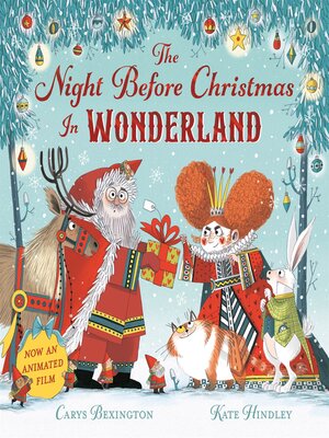 cover image of The Night Before Christmas in Wonderland